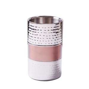 Sol Living 1.6 Qt. Stainless Steel Double Wall Wine Chiller Bucket - 1 of 4