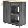 Modway Culinary Kitchen Cart With Spice Rack - 3 of 3