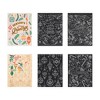 Brea Reese: Scratch Art Paper Pad - Retro Holiday Greetings - 14 6x8" Pages - 4 of 4