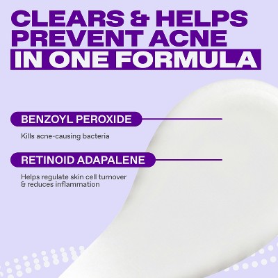 Differin Epiduo Acne Gel Adapalene & Benzoyl Peroxide Acne Treatment - 45g/1.6oz