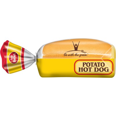 Aunt Hattie's Potato Hot Dog Buns - 15oz/8ct