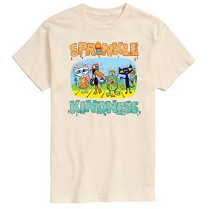 Men's - Pete the Cat - Sprinkle Kindness Short Sleeve Graphic T-Shirt - 1 of 4