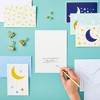 Best Paper Greetings Best Paper Greeting 48 Pack Moon and Stars Assorted Cards with Envelopes All Occasion, 4x6 in - 2 of 4