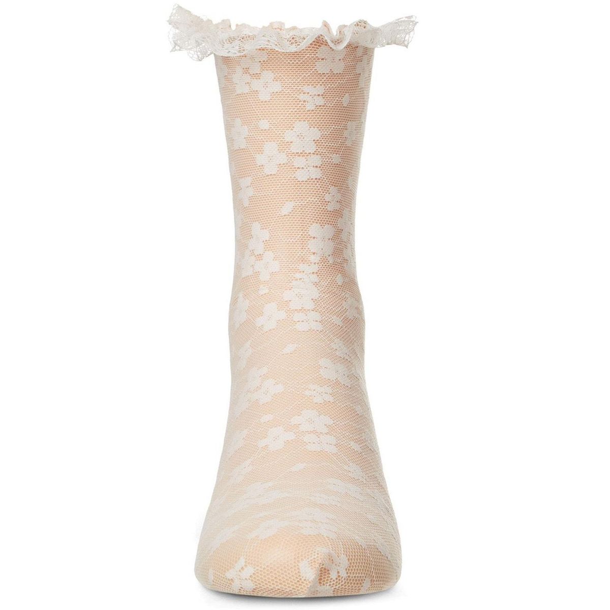 Memoi Girls' Lace Anklet Socks - thumbnail 6