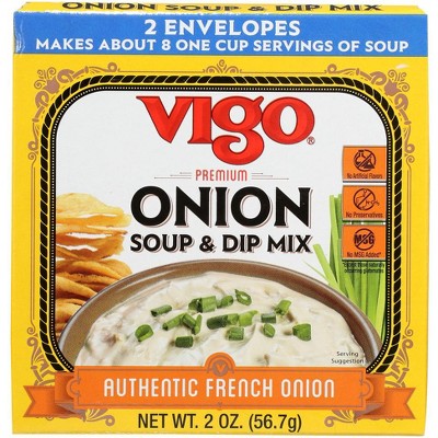 Vigo French Onion Soup and Dip Mix - 12 pack, 2 oz
