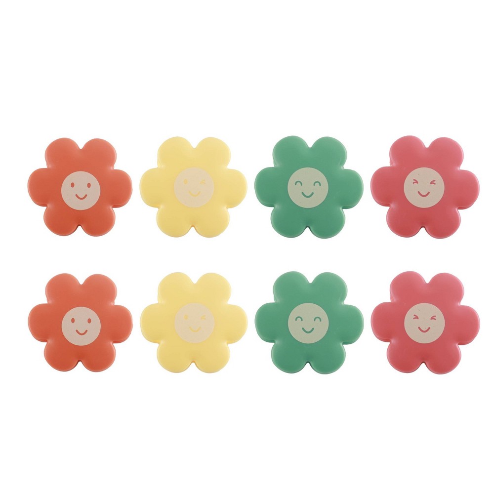 Cook With Color 8pc Flowers Bag Clip Buddies