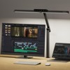 Honeywell Clip On Monitor Light with Auto Eye Care Timer 1200 Lumens Anti-Glare Lamp for Computer Screens - 2 of 4