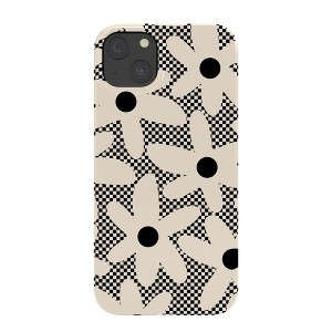 Kierkegaard Design Studio Daisy Time Retro Floral Checks Snap iPhone 14 Case - Society6 - 1 of 1