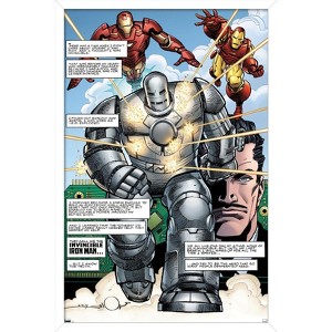 Trends International Marvel Comics - Iron Man - Marvel Comics 1000 Framed Wall Poster Prints - 1 of 4