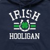 Men's - Instant Message - Irish Hooligan Athletic Graphic Fleece Pullover Hoodie - 2 of 4