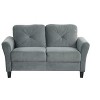 NicBex Modern 2/3-Seat Loveseat Sofa Couch for Living Room,Bedroom,Comfy Upholstered Sectional Futon Couch with Deep Cushions - 2 of 4