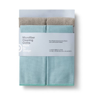 Microfiber Dust Cloths - 4pk  - Made By Design™
