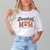 Simply Sage Market Women's Baseball Mom Teddy Bear Short Sleeve Graphic Tee - 2 of 4