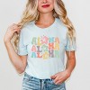 Simply Sage Market Women's Aloha Wavy Short Sleeve Graphic Tee - 2 of 3