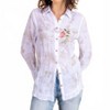 Women's Wo's Embroidered Blouse - PAPARAZZI - 3 of 3