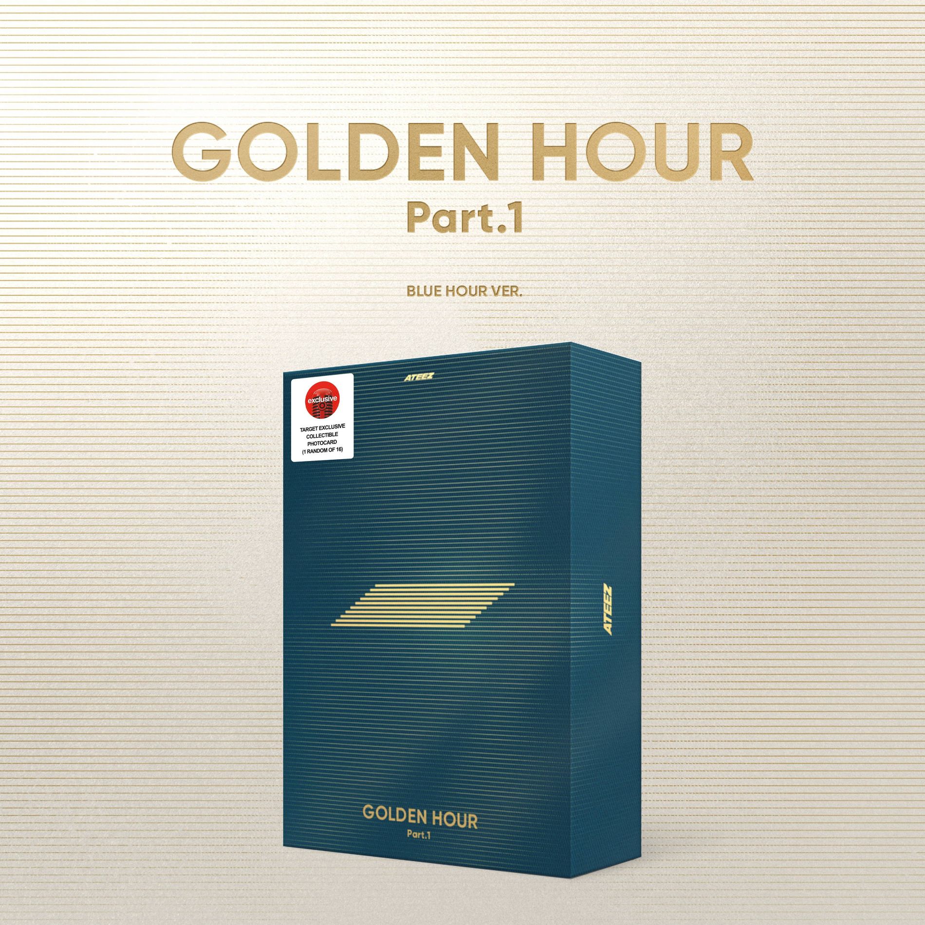 ATEEZ - GOLDEN HOUR : Part.1 (Blue Hour) (Target Exclusive, CD)