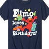 Boys' - Sesame Street - Elmo Loves B Days Short Sleeve Graphic T-Shirt - 2 of 4