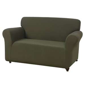 Jersey Loveseat Slipcover - Madison Industries - 1 of 2