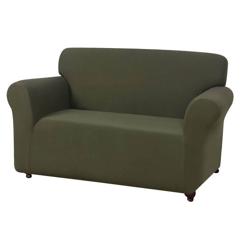 Jersey Loveseat Slipcover - Madison Industries, 1 of 3
