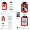 Big Dot of Happiness Red Graduation Party Vertical Photo Garland 35 Pieces - 3 of 4