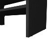 VYNXARIA Norris Black Shoe Rack - Compact, Durable & Ideal for Small Spaces - 4 of 4