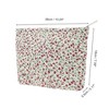 Unique Bargains Floral Quilted Clutch Makeup Bag 1 Pc - 2 of 3