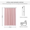 Evideco French Home Goods Extra Long Shower Curtain Liner Plastic 79"L x 71"W - 3 of 4