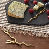 4pc Halloween Snake Cocktail Stirrers Gold - Threshold™ - 2 of 3