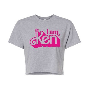 Women's - Barbie - I Am Ken Cropped Graphic T-Shirt - 1 of 4