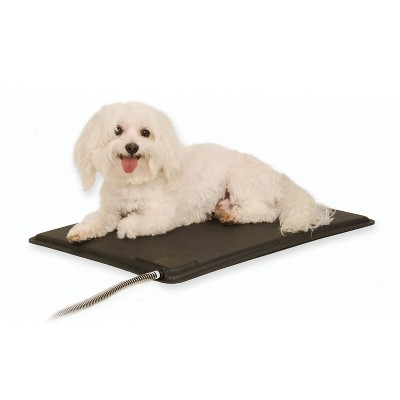 Ku0026h Pet Products Original Lectro-kennel Outdoor Heated Dog Pad Small Black  12.5 X 18.5 40w : Target