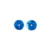 John Bead Flat Round Plastic Loose Sequins Hologram with Hole Craft Embellishments Royal Blue 6mm 1600 Pieces - 2 of 4