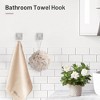 5 Pieces Bathroom Hardware Set, Brushed Nickel Bathroom Accessories, Bathroom Towel Bar Set, 23.6 Inch - 4 of 4