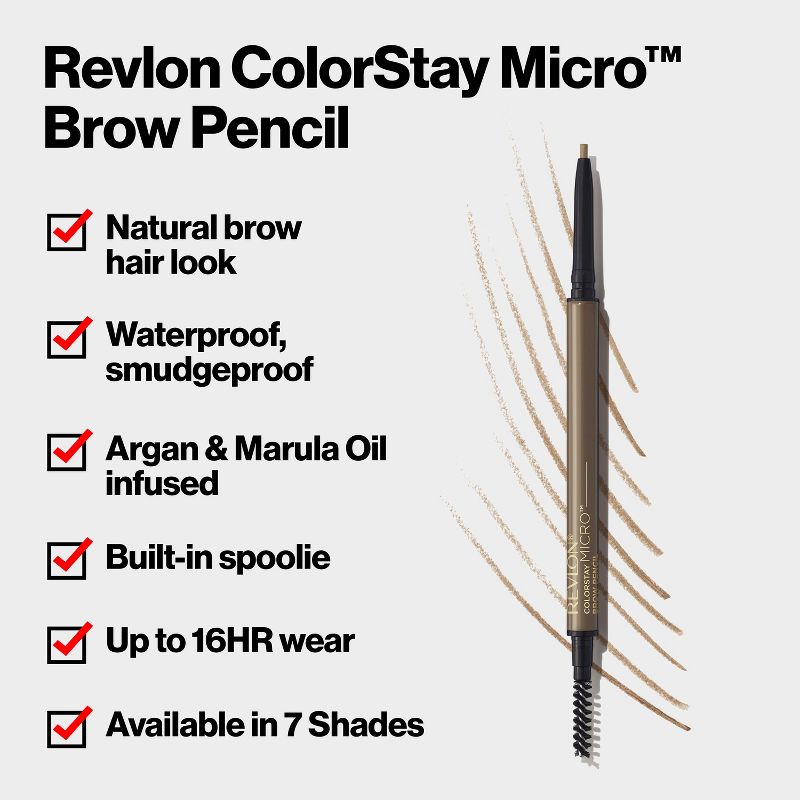 Revlon Colorstay Micro Brow Pencil - 0.003oz, 5 of 18