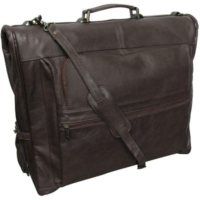 Amerileather Leather Three-suit Garment Bag (#2435-3)