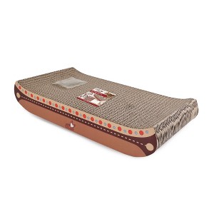 Allforpaws Cat Scratcher, Canoe Cardboard Scratcher - 1 of 2