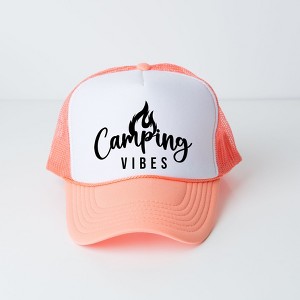 Simply Sage Market Camping Vibes Adult Foam Trucker Hat - 1 of 2