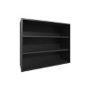 INFURNIC Decorative Wall Shelf Wally 3-Tier Open Wall Cabinet with Spacious Shelves for Storage and Display Modern Design, Black, 12"*36"*30" - 2 of 4