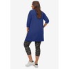 ellos French Terry Zip Pocket Tunic - 3 of 4