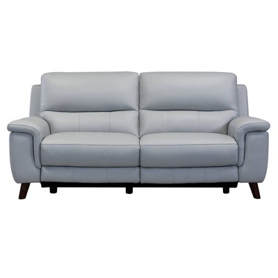 target leather sofa