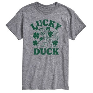Men's - Disney - Donald Duck St. Patrick's Day Lucky Short Sleeve Graphic T-Shirt - 1 of 4