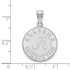 Black Bow Jewelry Sterling Silver Alabama Crimson Tide NCAA Large Pendant - 2 of 3