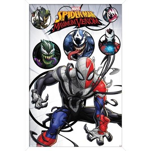 Trends International Marvel Comics TV - Spider- Man: Maximum Venom - Collage Framed Wall Poster Prints - 1 of 4