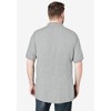 KingSize Longer-Length Shrink-Less Piqué Polo Shirt - 3 of 4