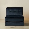 Villea Velvet Modular Sofa Dark Blue/Green - Opalhouse™ designed with Jungalow™ - image 3 of 4