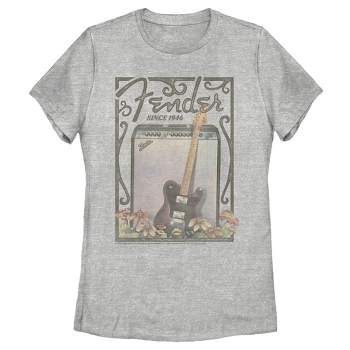 Women's Fender Since 1946 Retro Poster T-Shirt