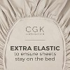 Premium Fitted Sheet Ultra Soft & Breathable - Deep Pocket for 8"-16" Mattresses - CGK Linens - 4 of 4