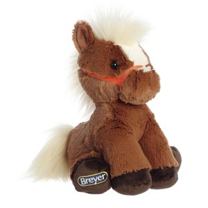 Aurora Medium Bridle Buddies Flaxen Horse Breyer Exquisite Stuffed Animal Brown 11" - 1 of 4
