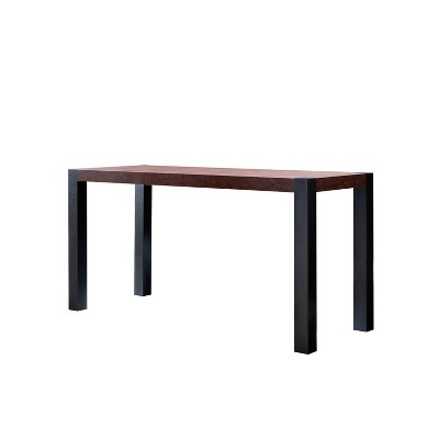 60" Holt Modern Two-Tone Dining Table Walnut - miBasics