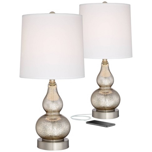 Small mercury deals glass table lamp