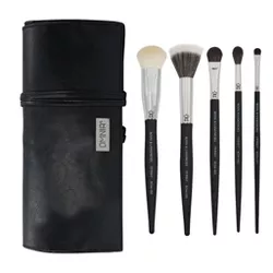 OMNIA® Brush Artist Favorites, Cassie Lyons, 6pc Makeup Brush Set with Wrap
